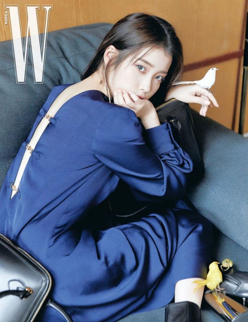 IU Springs into Spring 2020 Fashion for W Korea with Echoes of Her